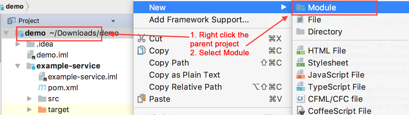 Create a module